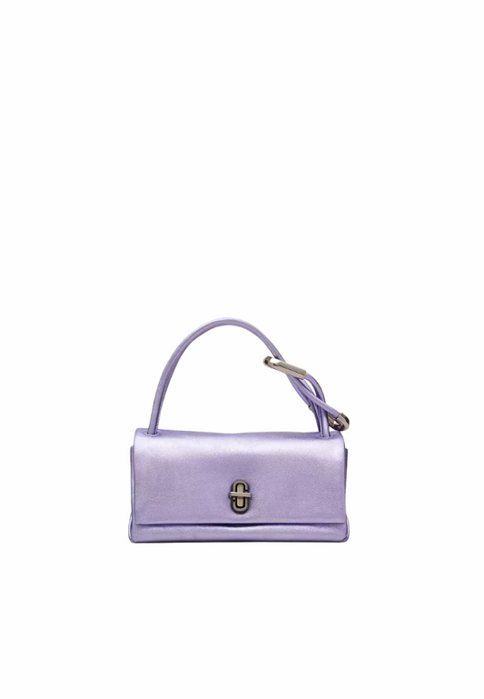 Marc Jacobs The Metallic Mini Dual Handbag In Lilac 2R4HSH016H02