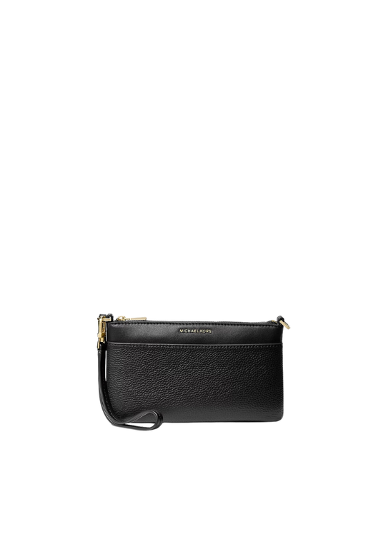 ( PREORDER ) Michael Kors Jet Set Medium Wristlet In Black 32F5GJ6F6L