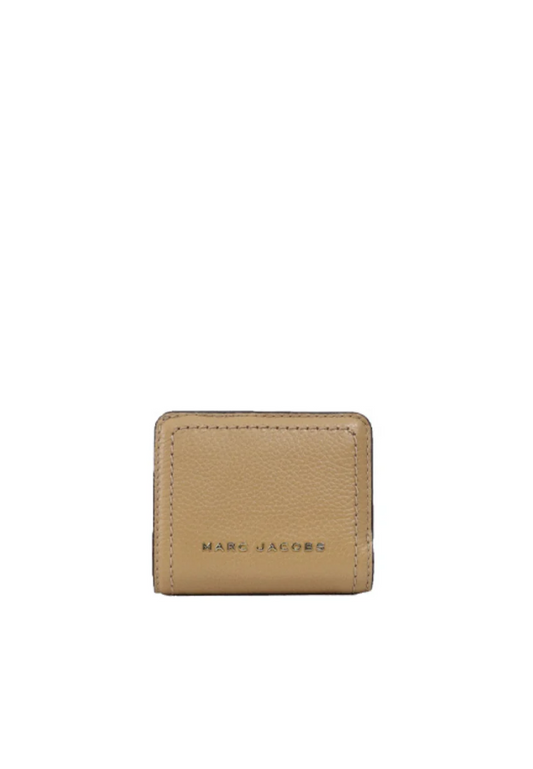 Marc Jacobs Groove Mini Wallet Compact In Iced Coffee S101L01SP21