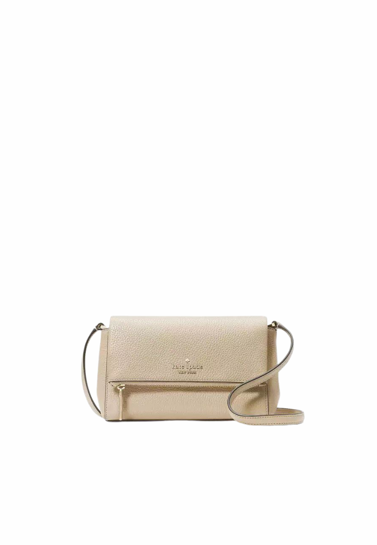 Kate Spade Leila Mini Crossbody Bag In Light Sand KE487
