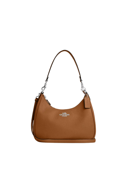 Coach Teri Hobo Shoulder Bag In Light Saddle CJ517