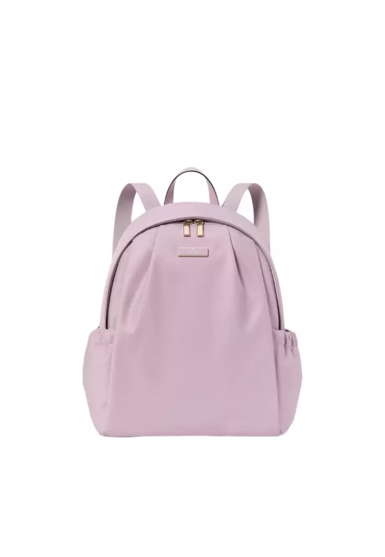 Kate Spade Carter Nylon Large Backpack In Lavender Smoke KL962