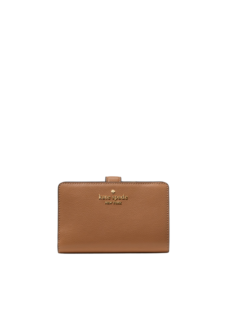Kate Spade Medium Bifold Wallet In Tuscan Brown KN751