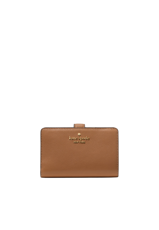 Kate Spade Medium Bifold Wallet In Tuscan Brown KN751