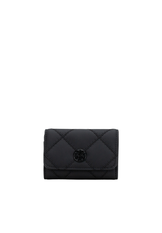 Tory Burch Willa Card Case Matte In Black 150057