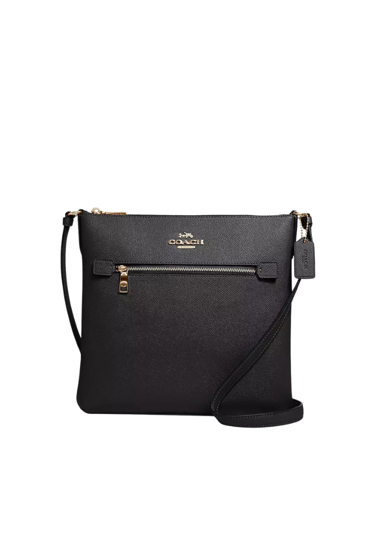 Coach Rowan File Crossbody Bag In Black C1556