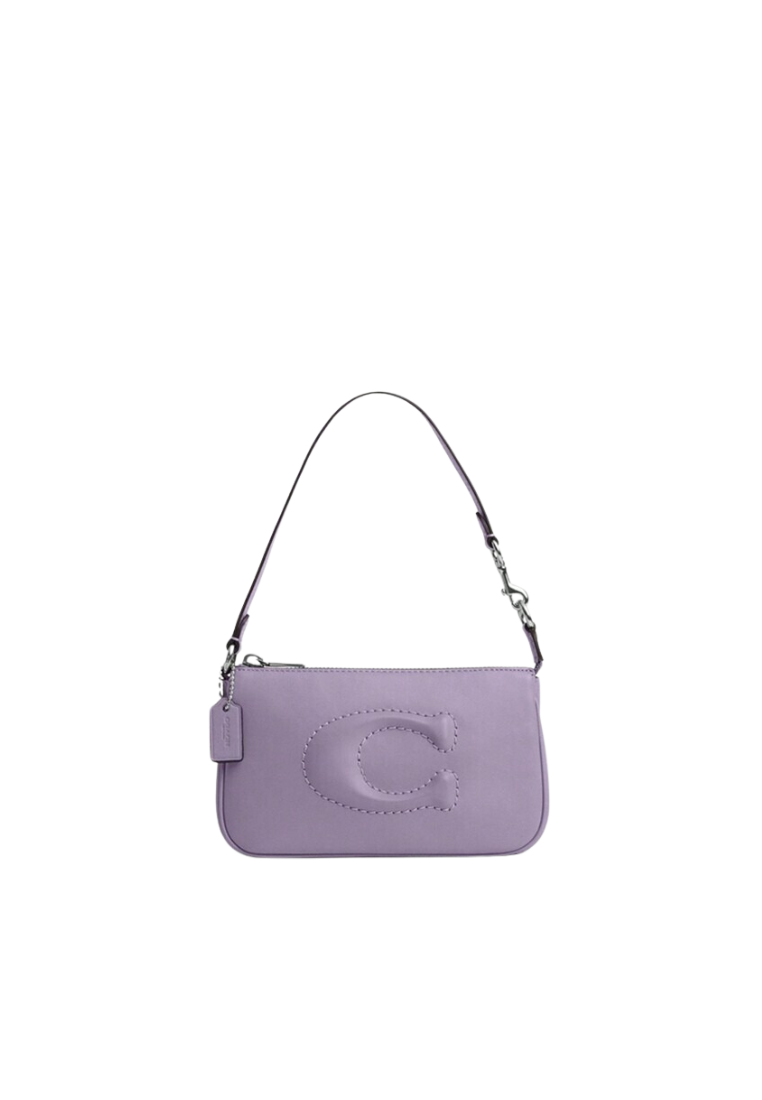 ( AS IS ) Coach Nolita 19 Handbag In Light Violet CR364