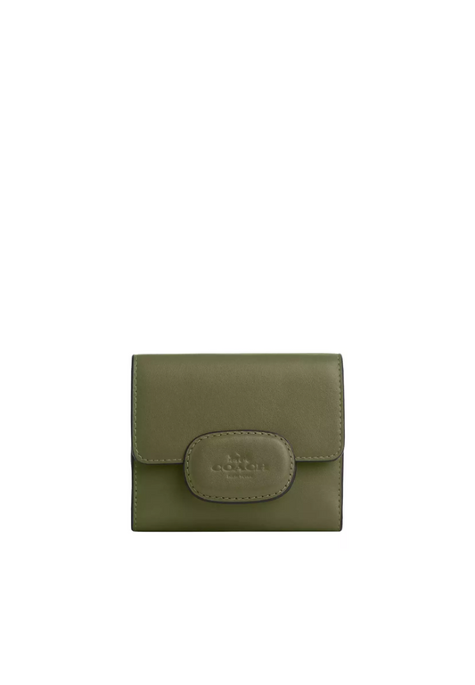 Coach Eliza Wallet Small In Military Green CT985