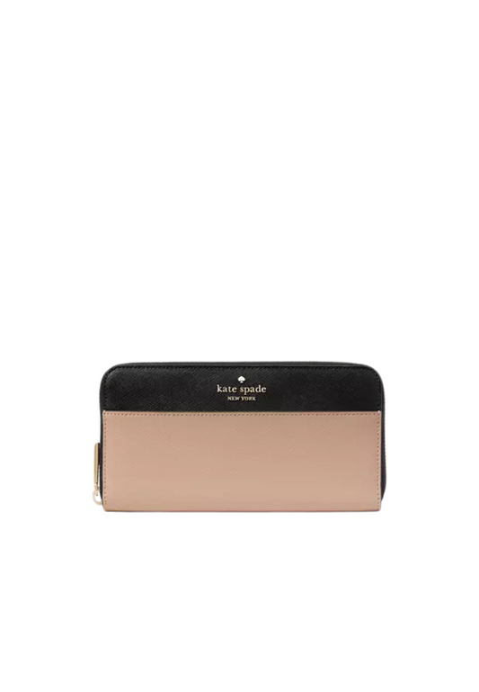 Kate Spade Madison Wallet Large Continental In Toasted KC509