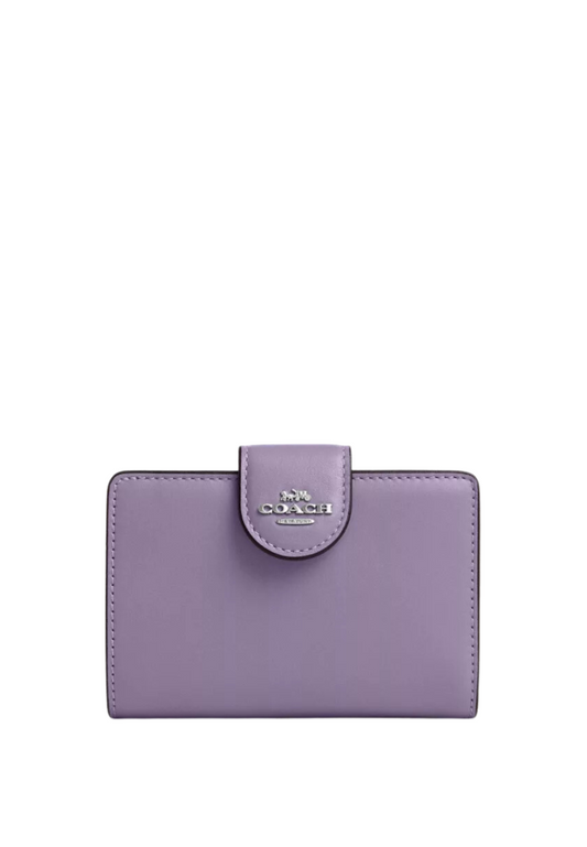 Coach Medium Corner Zip Wallet In Light Violet CR791