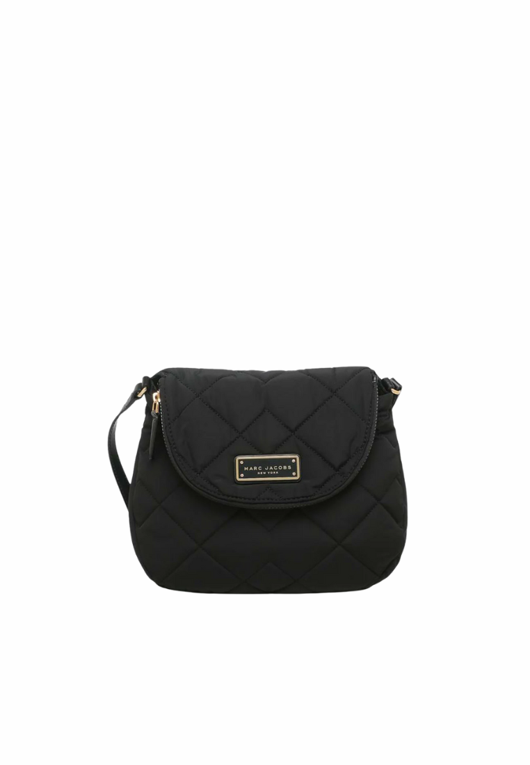 Marc Jacobs Quilted Nylon M0011324 Messenger Bag in Black