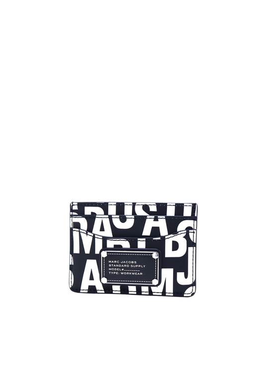 Marc Jacobs Standard Supply Card Case In Black White 4S4SMP008S02