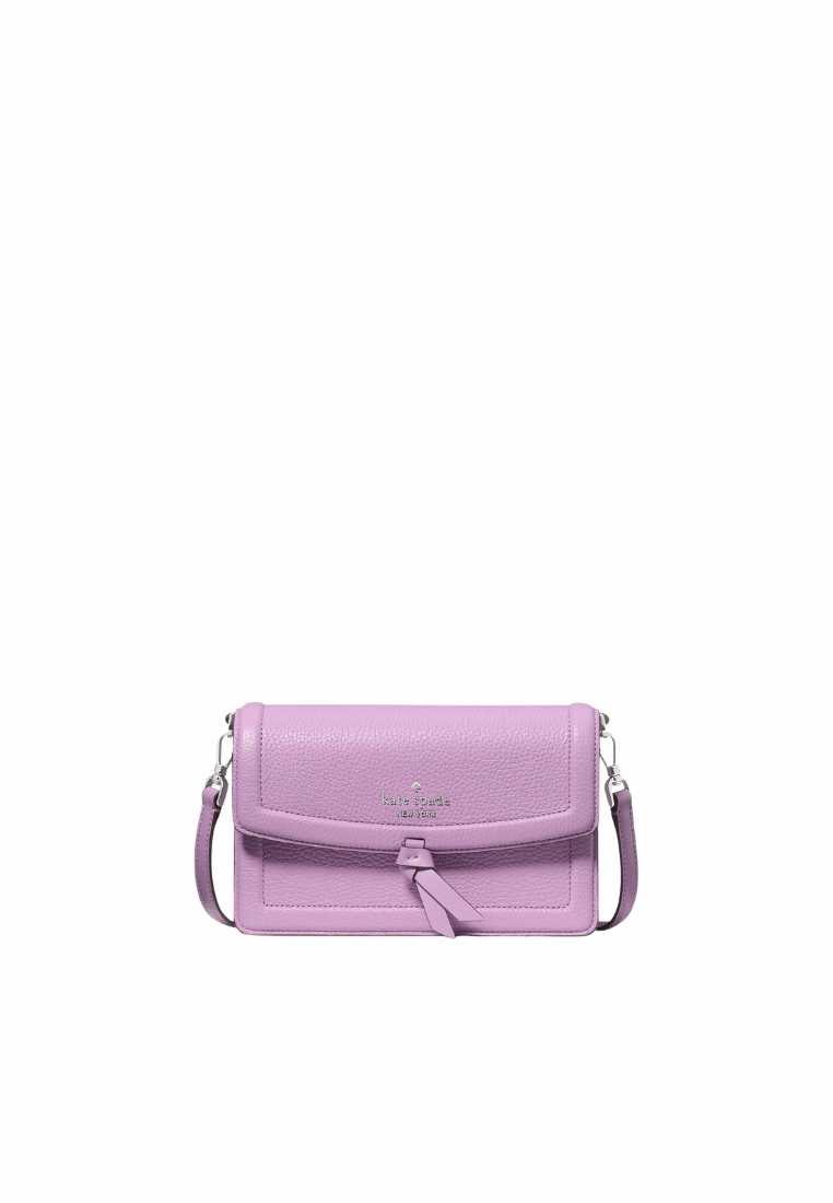 Kate Spade Knott Mini Flap Crossbody Bag In Wisteria KM611