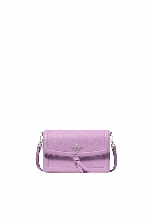 Kate Spade Knott Mini Flap Crossbody Bag In Wisteria KM611