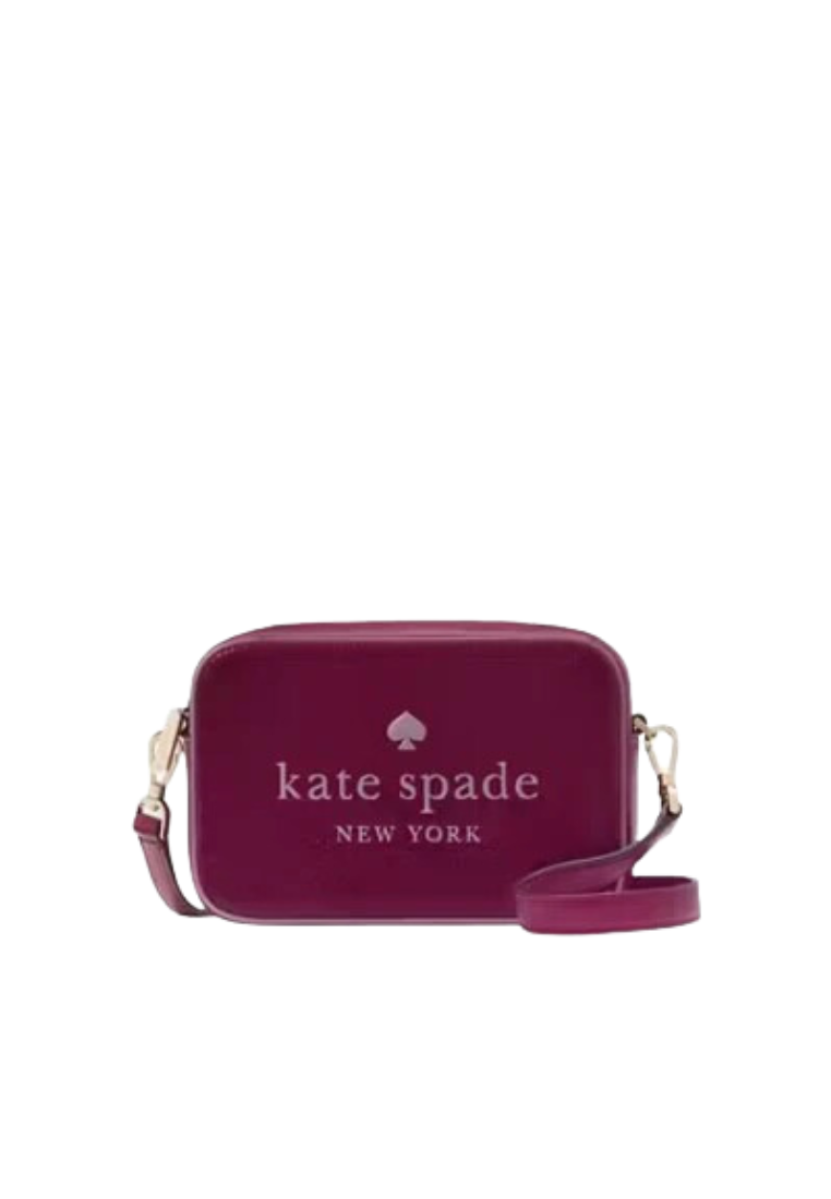 Kate Spade Oh Snap Crossbody Mini Camera Bag In Dark Raspberry KJ054