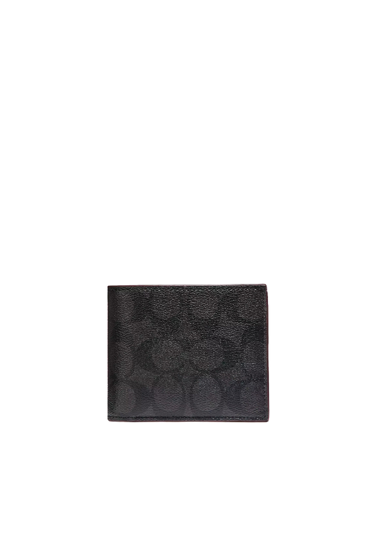 Coach 3 In 1 Wallet In Signature Canvas In Oxblood CR905