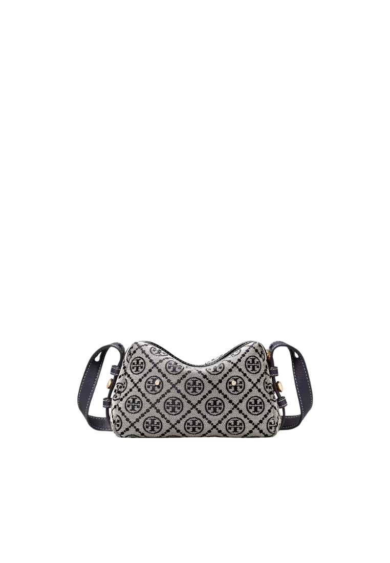 ( PREORDER ) Tory Burch Romy Monogram Crossbody Bag In Tory Navy 189821