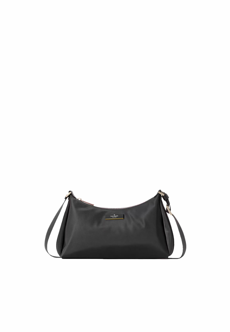 Kate Spade Carter Nylon Small Shoulder Bag In Black KL967