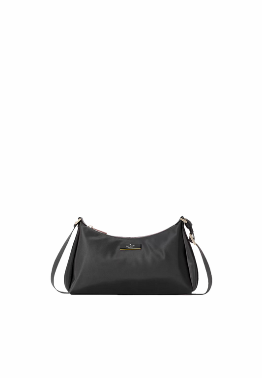 Kate Spade Carter Nylon Small Shoulder Bag In Black KL967