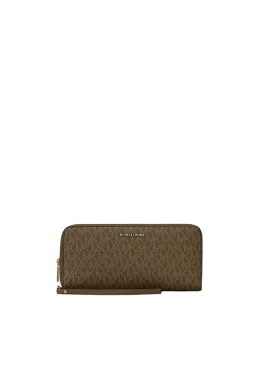 ( PREORDER ) Michael Kors Large Logo Wallet In Loden 32T2GJ6T3B