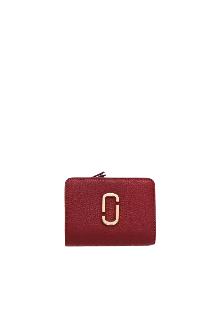 Marc Jacobs The Pebble J Marc Mini Compact Wallet In Siren 2F5SMP066S01