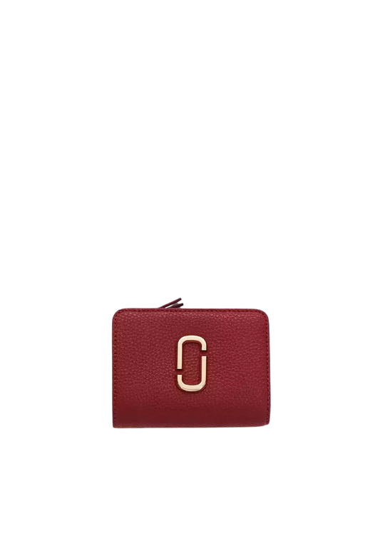 Marc Jacobs The Pebble J Marc Mini Compact Wallet In Siren 2F5SMP066S01