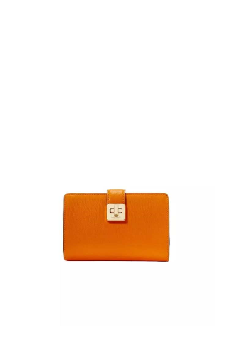 Kate Spade Phoebe Medium Wallet In Turmeric KF534