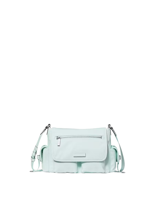 Kate Spade Carter Nylon Cargo Crossbody Bag In Crisp Sky KN672