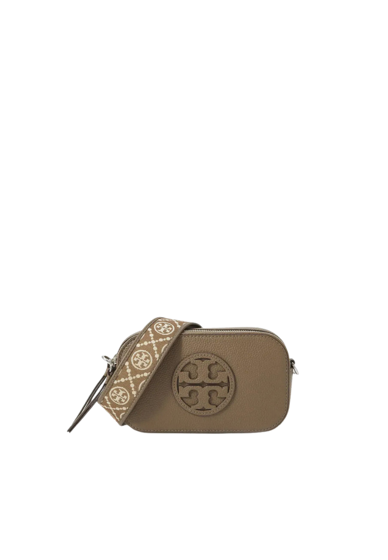 ( PREORDER ) Tory Burch Mini Miller Crossbody Bag In Wild Mushroom 171955