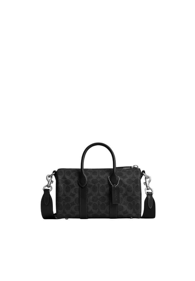 ( PREORDER ) Coach Compass 25 Crossbody Bag In Signature Black CFP94
