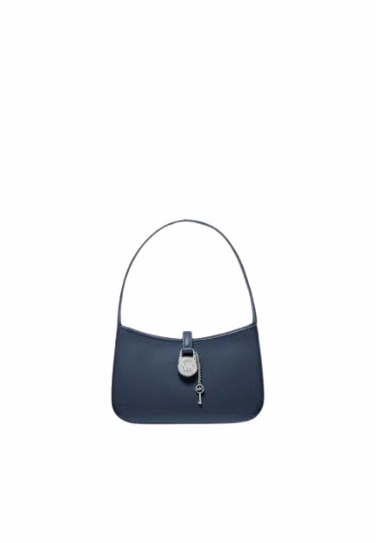 Michael Kors Lyra Small Pochette Shoulder Bag In Navy 35T4S1YC1L