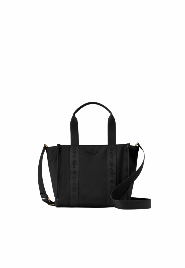 Kate Spade KIP Nylon Small Tote Bag In Black KL926
