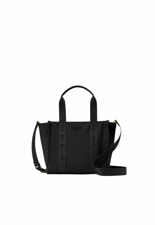 Kate Spade KIP Nylon Small Tote Bag In Black KL926
