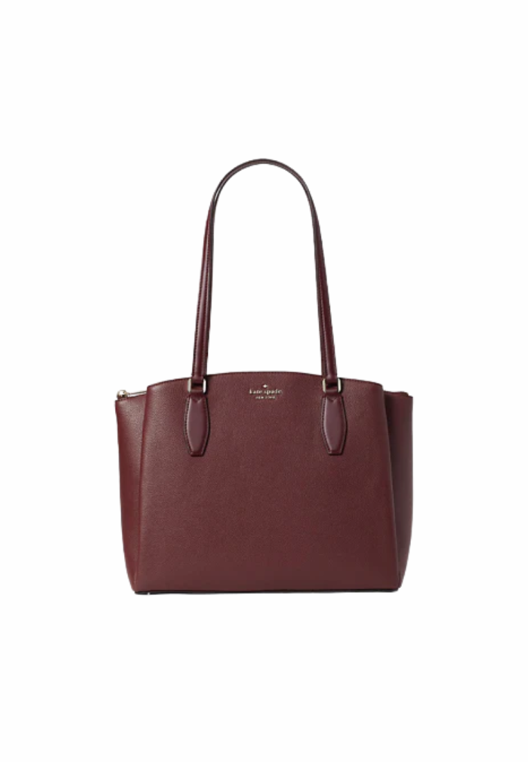 Kate Spade Monet Large Compartment Tote Bag In Dark Merlot WKRU6948