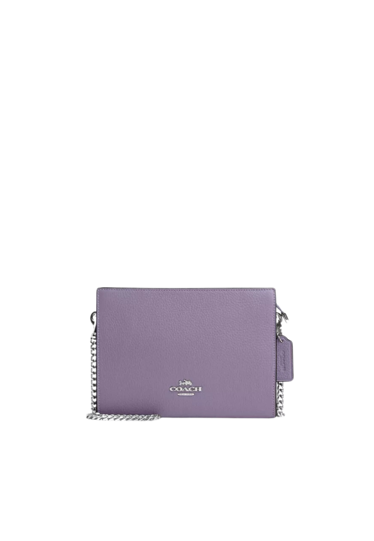 Coach Slim Crossbody Bag In Light Violet CR238