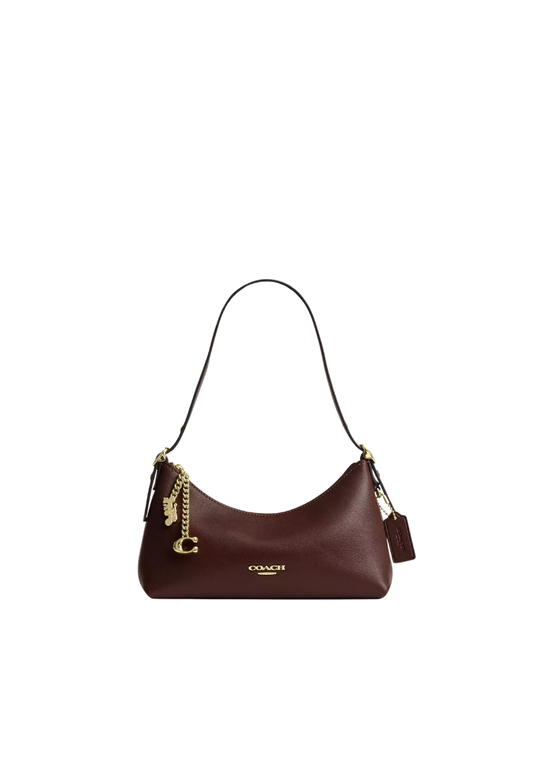 ( PREORDER ) Coach Emeilia Shoulder Bag In Maple CFO89