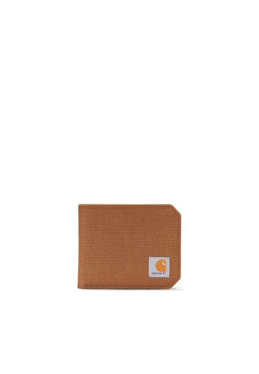 Carhartt Nylon Duck Bifold Wallet WW0235 In Brown