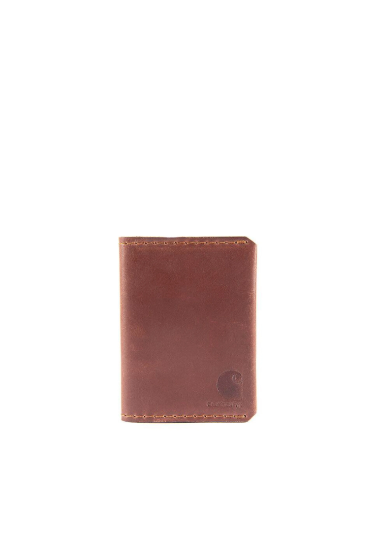 Carhartt Craftsman Leather Bifold Wallet In Brown WW0394