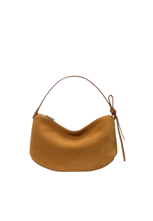 Kate Spade Loop Suede Shoulder Bag Large In Hickory KM953