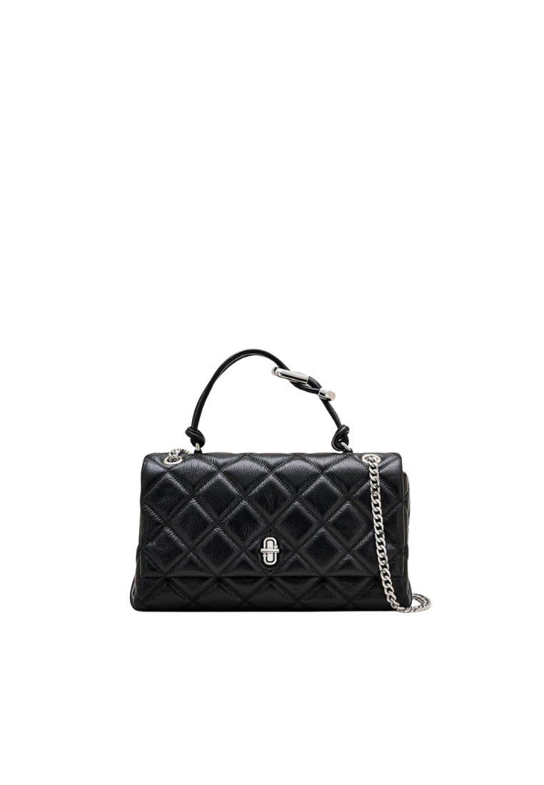 Marc Jacobs The Quilted Dual Convertible Shoulder Bag In Black 2S5HCR007H02
