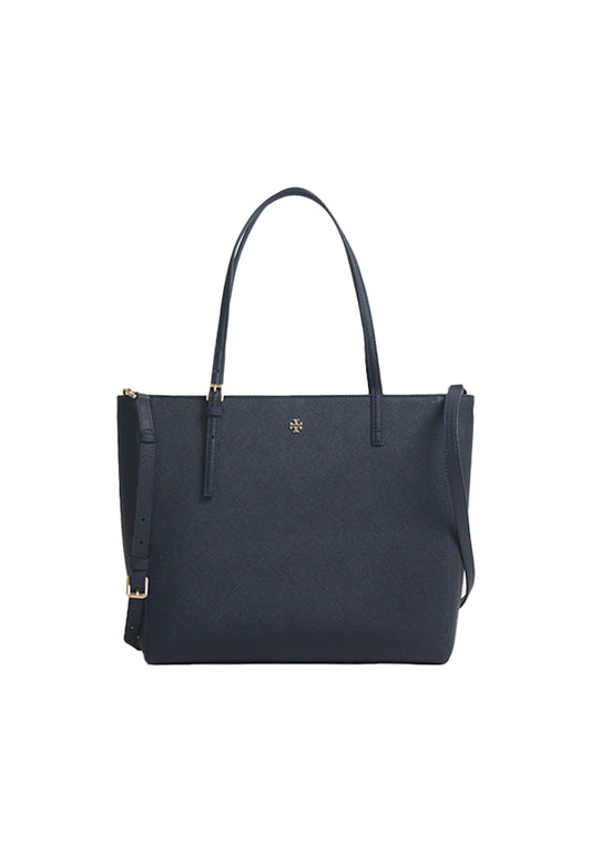 Tory Burch Emerson Large Tote Bag In Tory Navy 150178