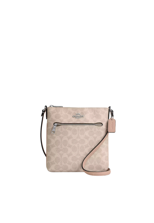 Coach Mini Rowan File Bag In Sand Taupe CW325