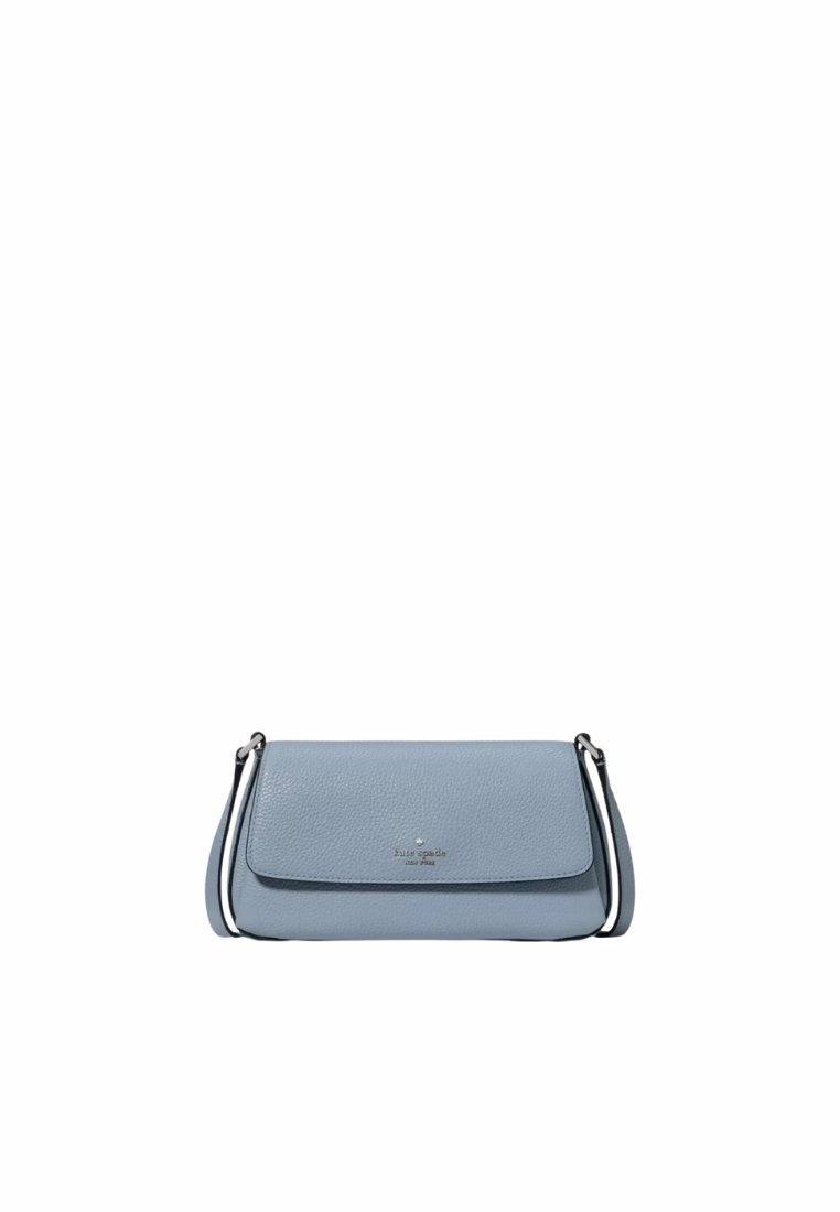 Kate Spade Sutton Mini Flap Crossbody Bag In Muted Blue KO122