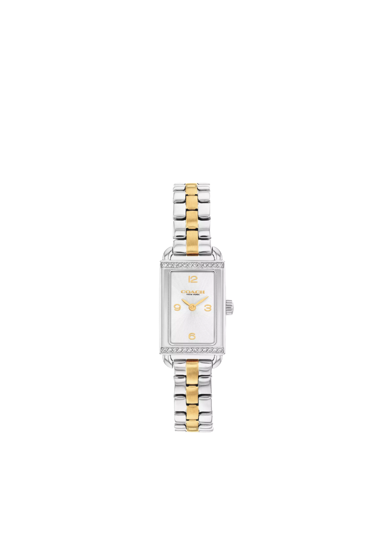 ( PREORDER ) Coach Mini Liz 17MM X 24MM Watch In Two Tone CEK30