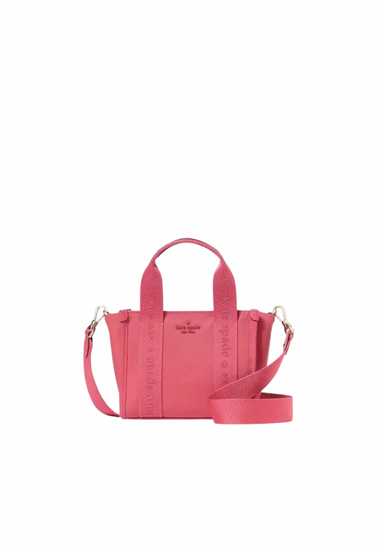 Kate Spade Kip Nylon Mini Tote Bag In Rose Oil KL933