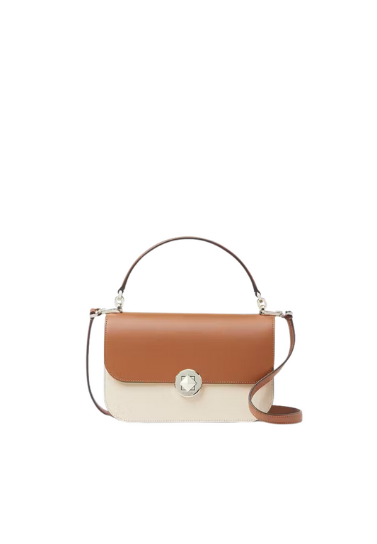 ( AS IS ) Kate Spade Audrey Flap Crossbody In Neutral Multi