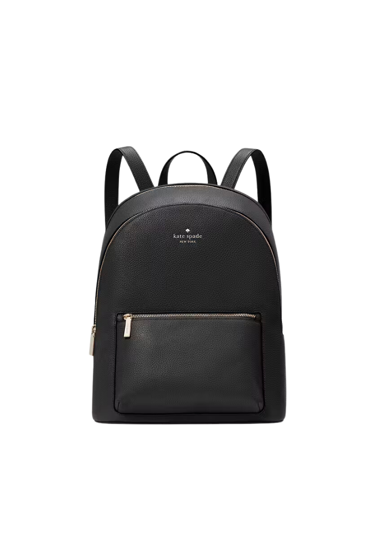 Kate Spade Lena Double Zip Large Dome Backpack In Black KH436