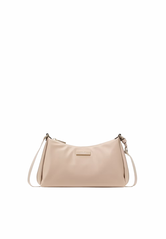 Kate Spade Carter Nylon Small Shoulder Bag In Warm Beige KL967