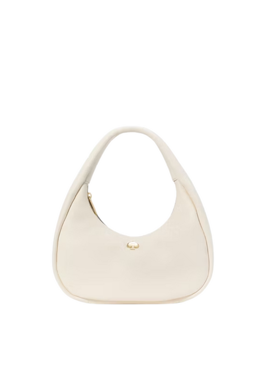Kate Spade Kayla Large Crescent Shoulder Bag In Meringue KK054
