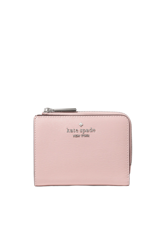 Kate Spade Madison Small L-Zip Wallet In Tutu Pink KN226